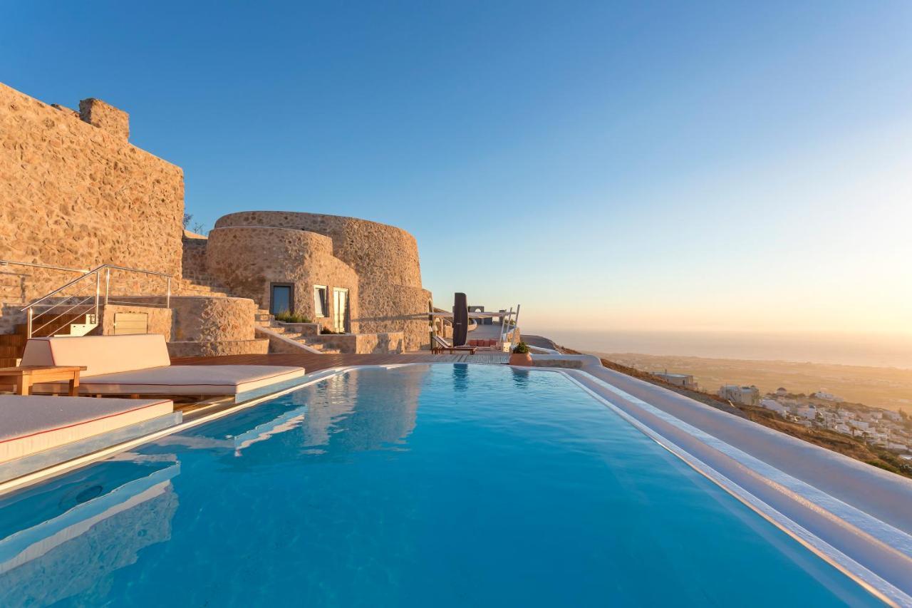 Kamini Santorini Villas Pýrgos Buitenkant foto