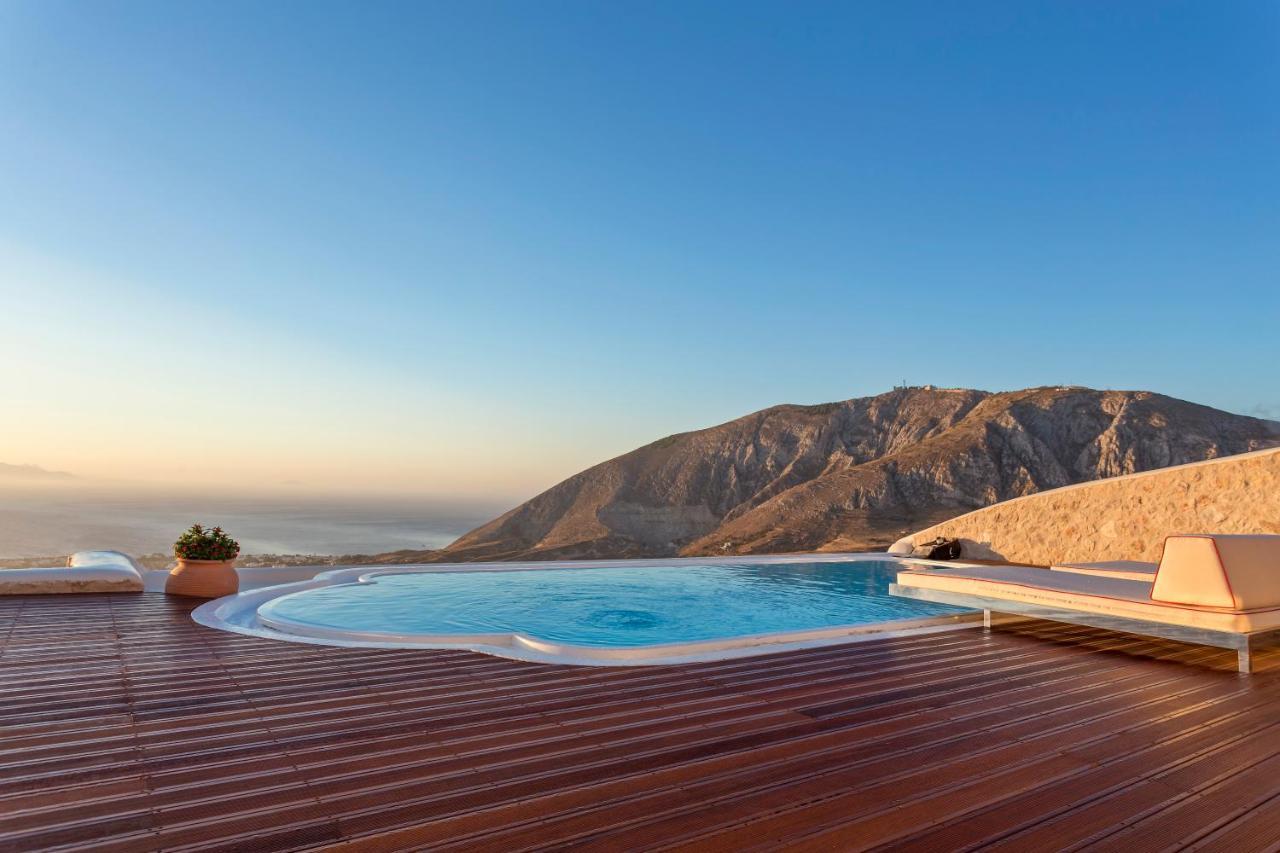 Kamini Santorini Villas Pýrgos Buitenkant foto